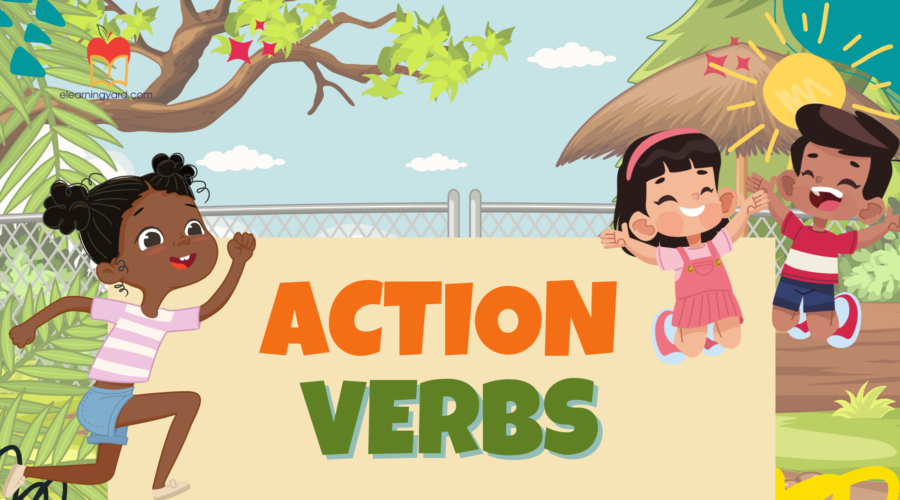 All About Verbs for nursery two Champs