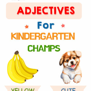 August 23 Adjective Adventure Worksheet