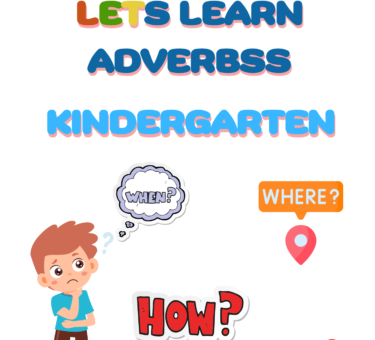 Adverbs for kindergarten