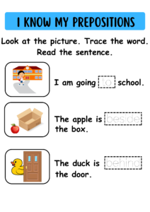 Prepositions for Little Learners