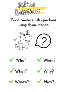 Asking Sentences Worksheet for Kindergarten