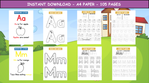 Comprehensive Learning Package For Kindergarten