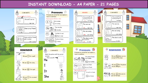 Comprehensive Learning Package For Kindergarten