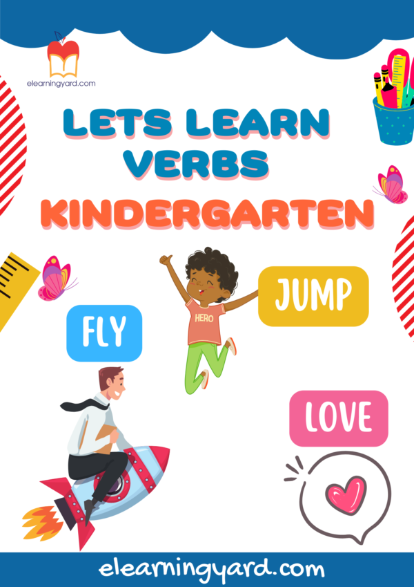 Verb Worksheets for Kindergarten