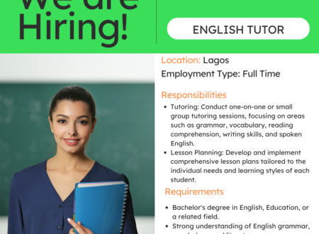 English Tutor in Ipaja