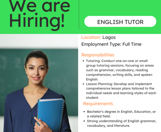 English Tutor in Ipaja