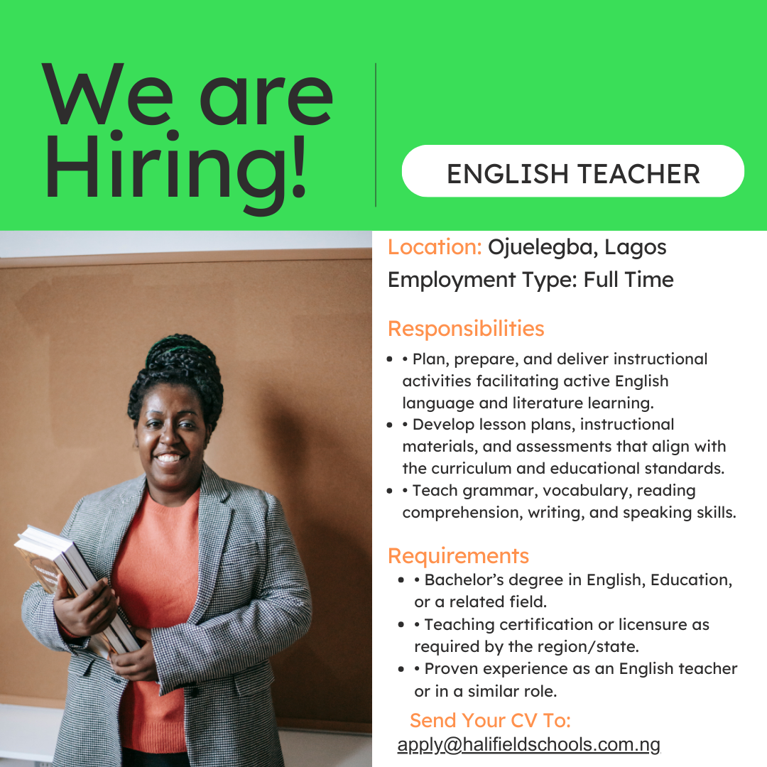 English Tutor in Ojuelegba