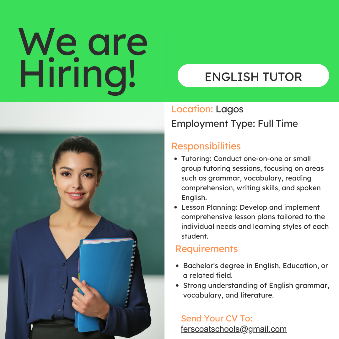 English Tutor in Ipaja