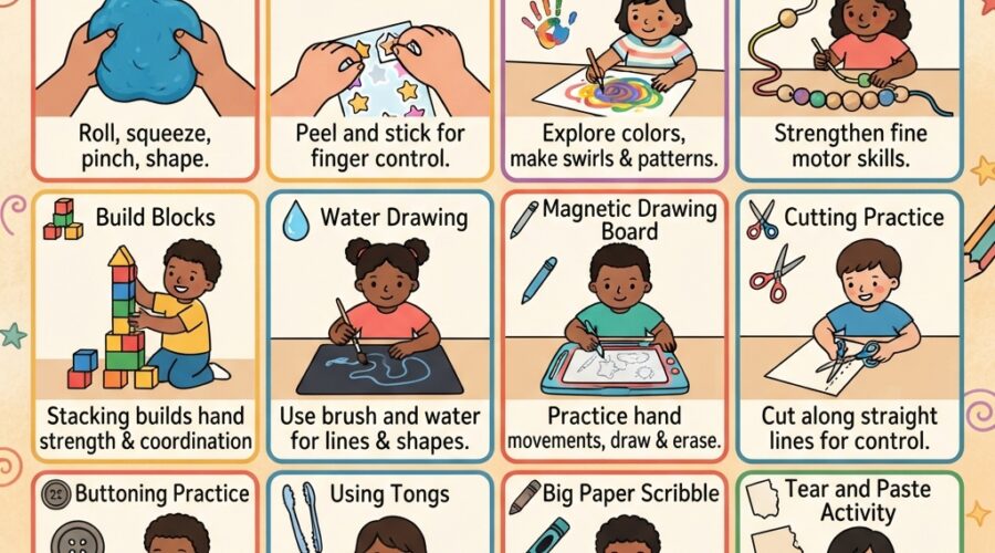 Pre-writing fun activities