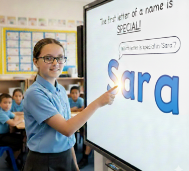 Capitalization for Kindergarten