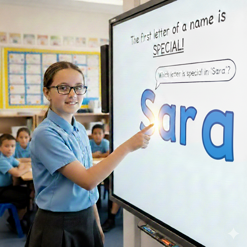 Capitalization for Kindergarten