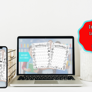 Printable Preschool Circles & Loops Tracing Worksheet