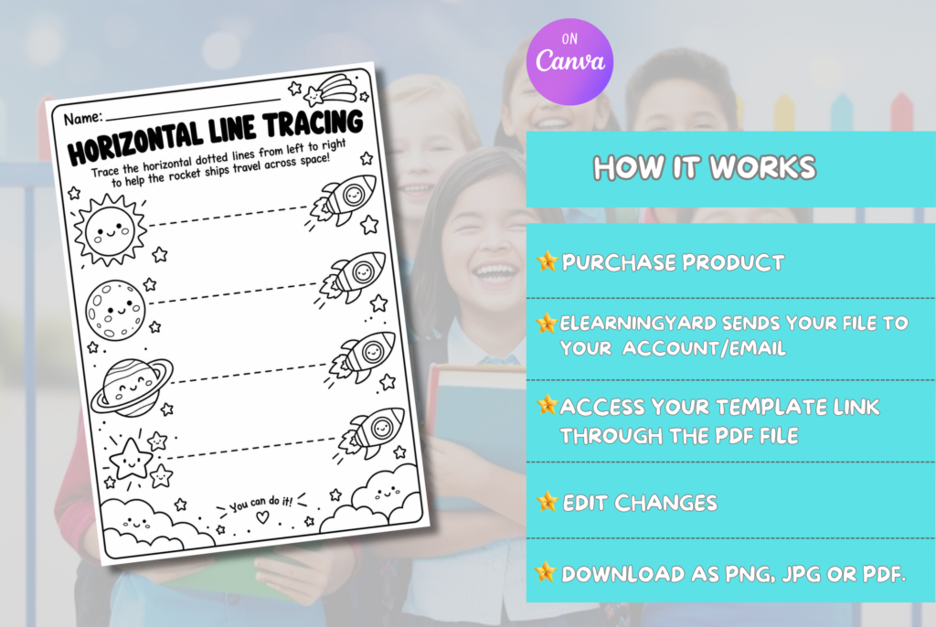 Printable Preschool Vertical and Horizontal Tracing Bundle