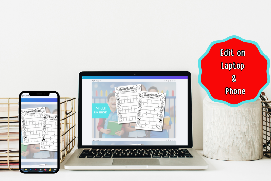 Printable Preschool Vertical and Horizontal Tracing Bundle