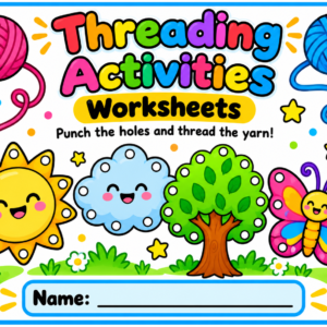 Threading Activities Printable Workbook Set